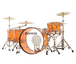 ludwig vistalite zep set but jason bonham is not for sale