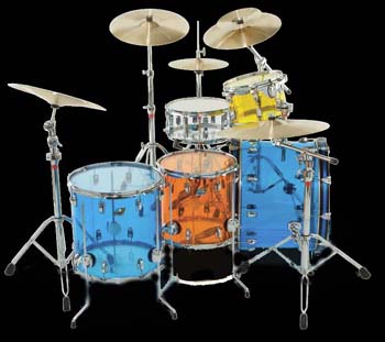ludwig jelly bean drums