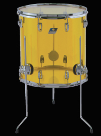 ludwib vistalite yellow tom