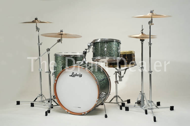 buy a new ludwig club date fab 3 shell pack with atlas hardware